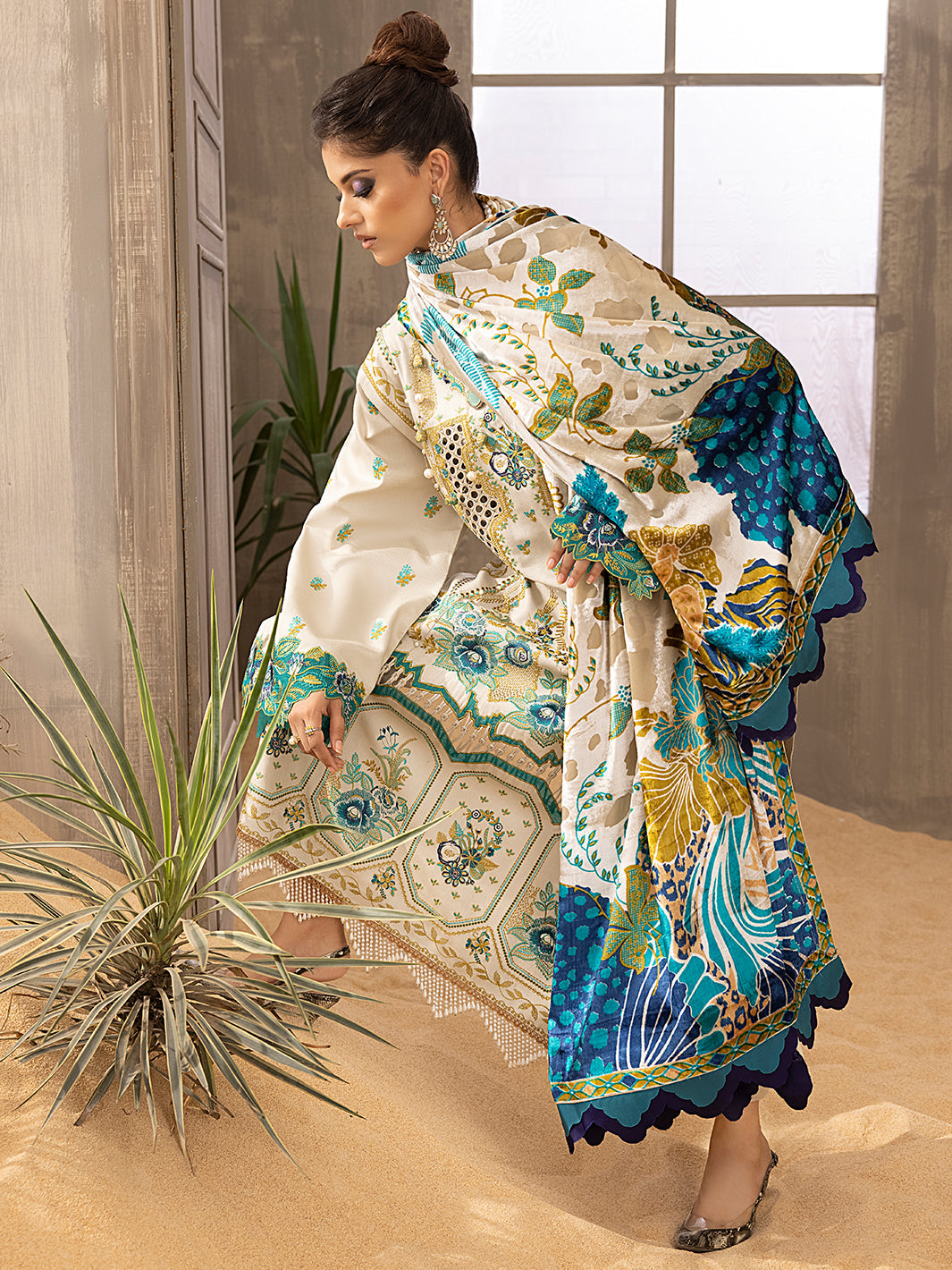 Binilyas - 501 - A | 3 PC KOTRAI UNSTITCH