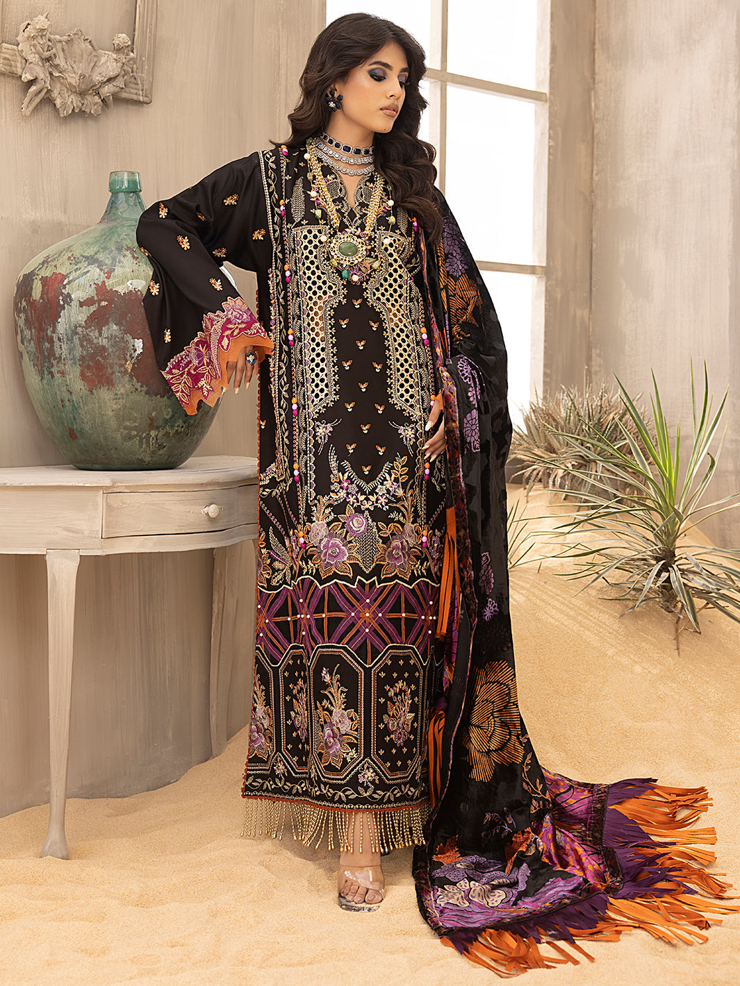 Binilyas - 501 - B | 3 PC KOTRAI UNSTITCH