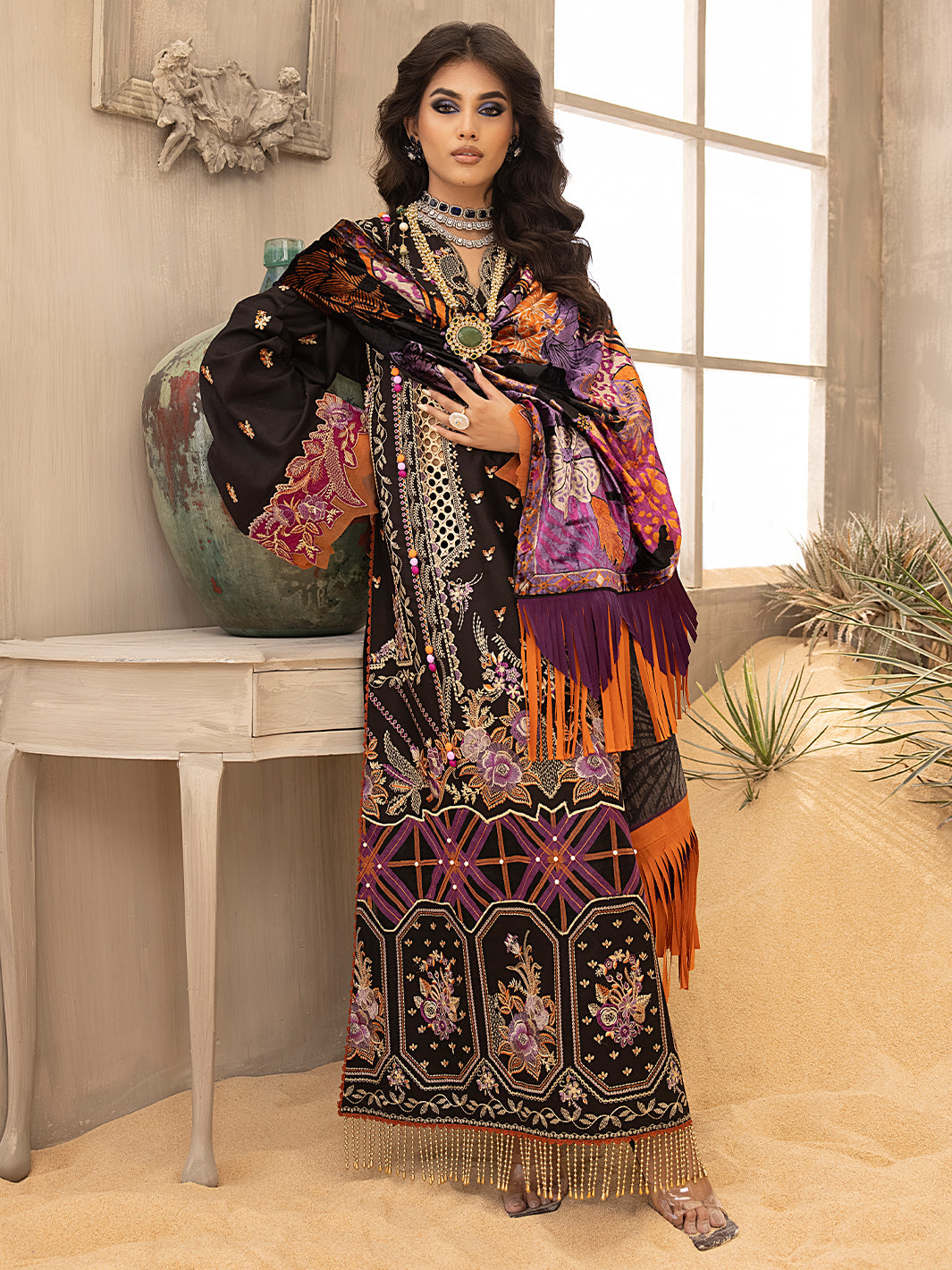 Binilyas - 501 - B | 3 PC KOTRAI UNSTITCH