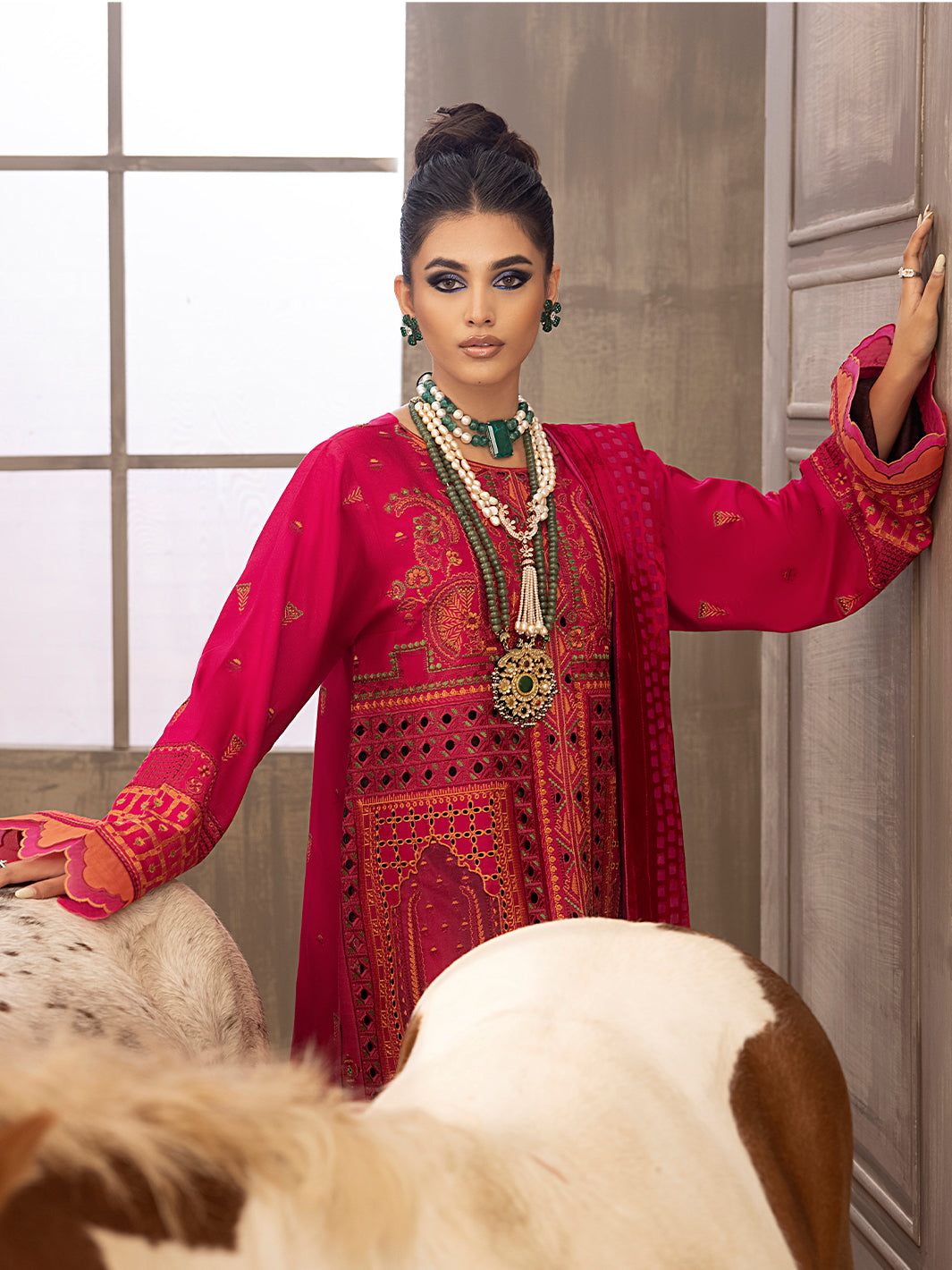 Binilyas - 502 - A | 3 PC KOTRAI UNSTITCH