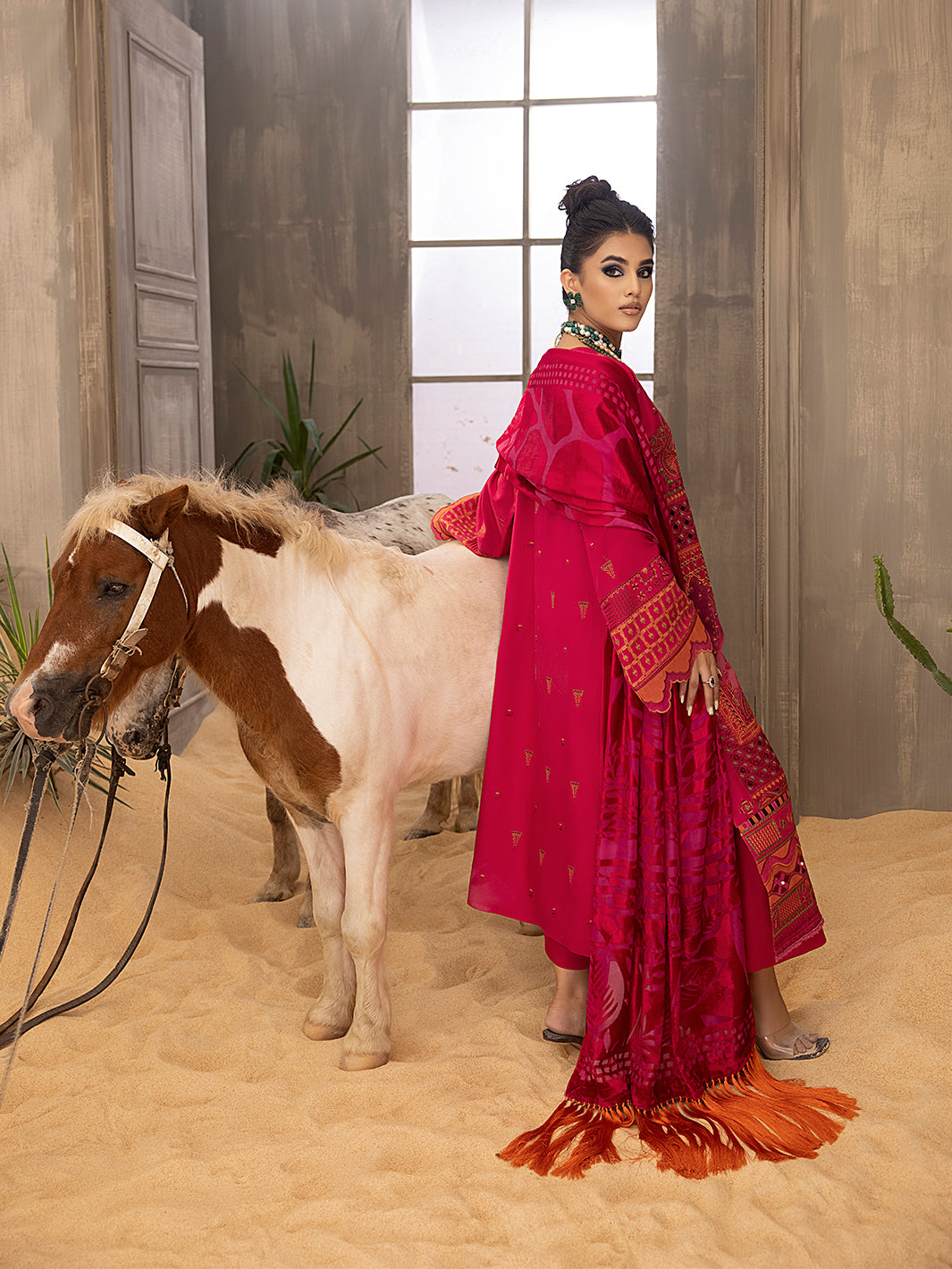 Binilyas - 502 - A | 3 PC KOTRAI UNSTITCH