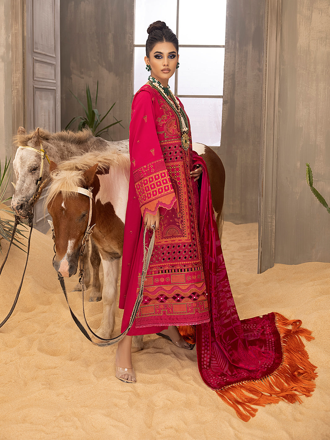 Binilyas - 502 - A | 3 PC KOTRAI UNSTITCH