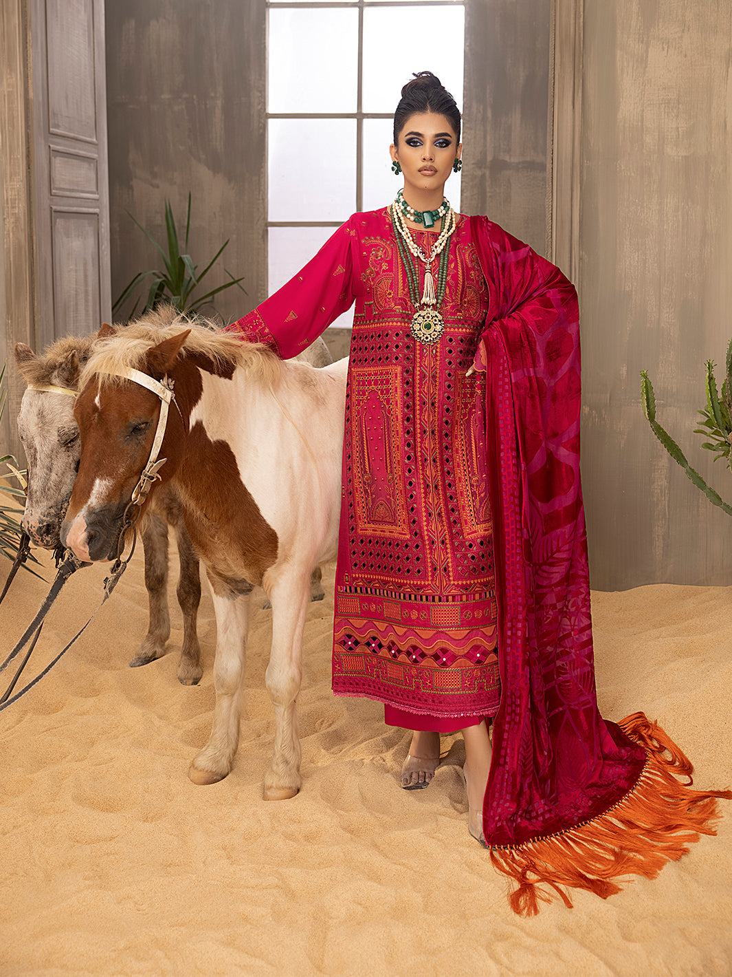 Binilyas - 502 - A | 3 PC KOTRAI UNSTITCH