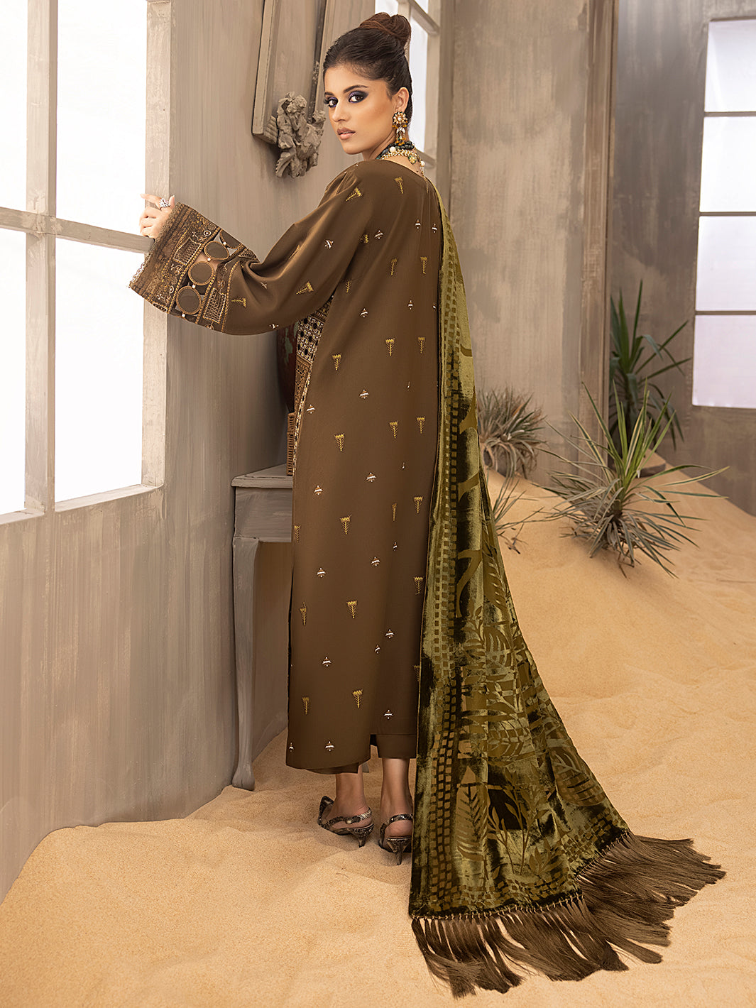 Binilyas - 502 - B | 3 PC KOTRAI UNSTITCH