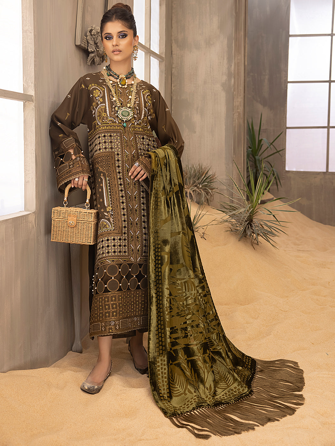 Binilyas - 502 - B | 3 PC KOTRAI UNSTITCH