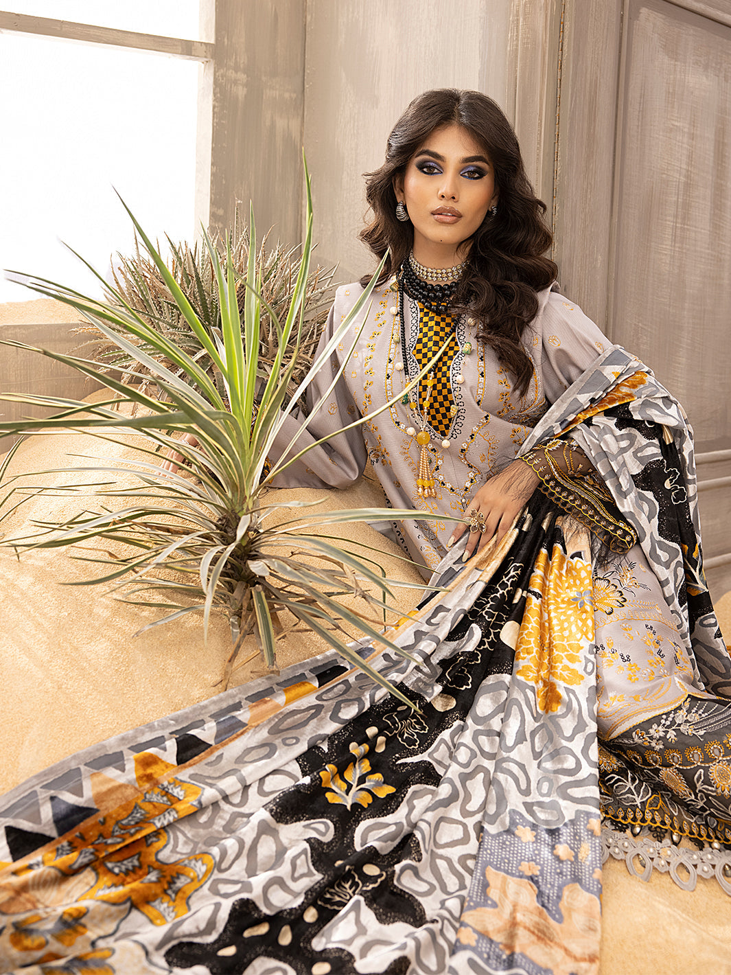 Binilyas - 503 - A | 3 PC KOTRAI UNSTITCH