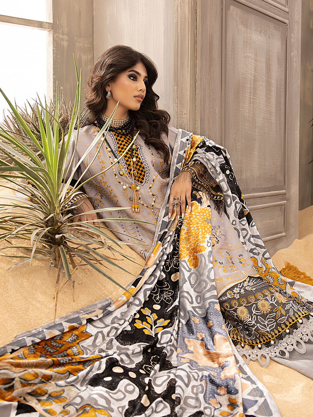 Binilyas - 503 - A | 3 PC KOTRAI UNSTITCH