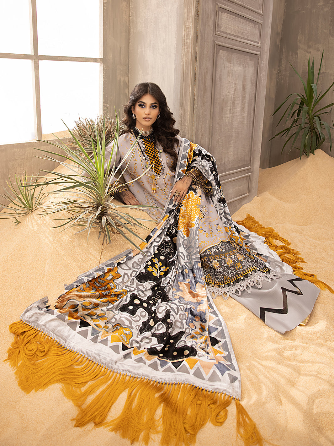 Binilyas - 503 - A | 3 PC KOTRAI UNSTITCH