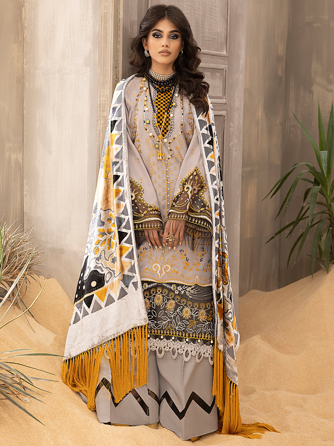 Binilyas - 503 - A | 3 PC KOTRAI UNSTITCH