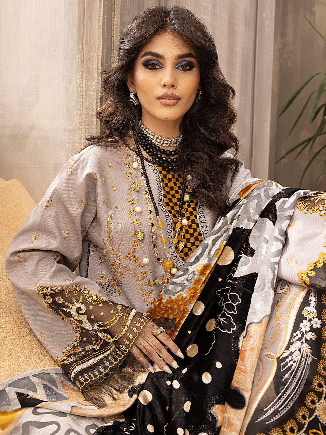 Binilyas - 503 - A | 3 PC KOTRAI UNSTITCH