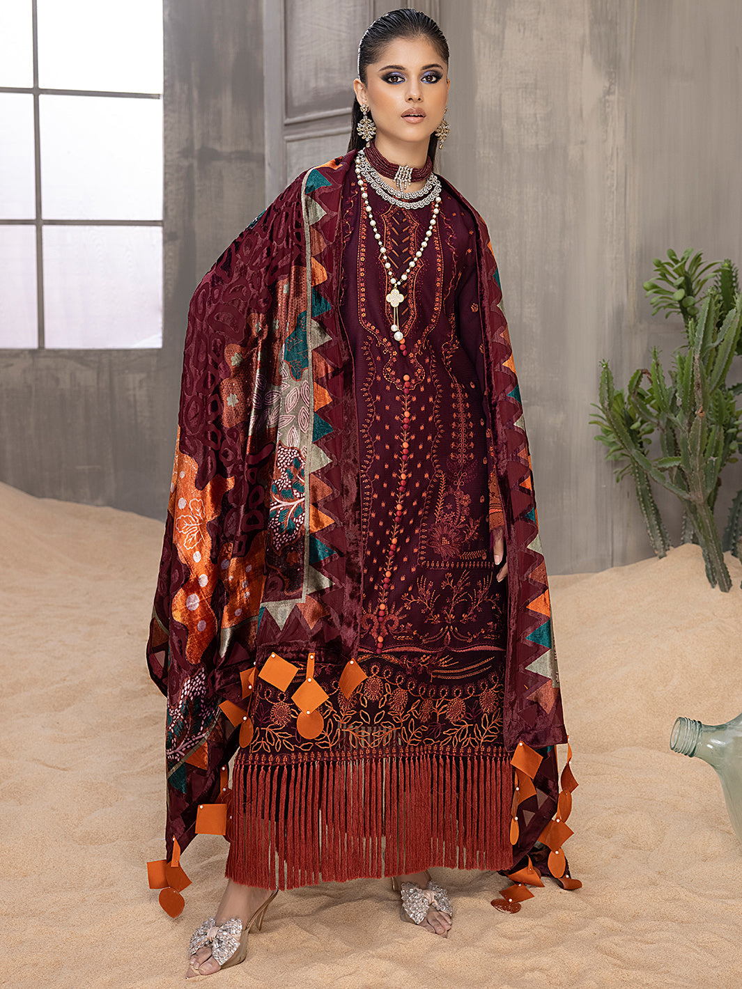 Binilyas - 503 - B | 3 PC KOTRAI UNSTITCH