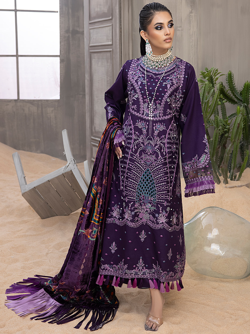 Binilyas - 505 - B | 3 PC KOTRAI UNSTITCH