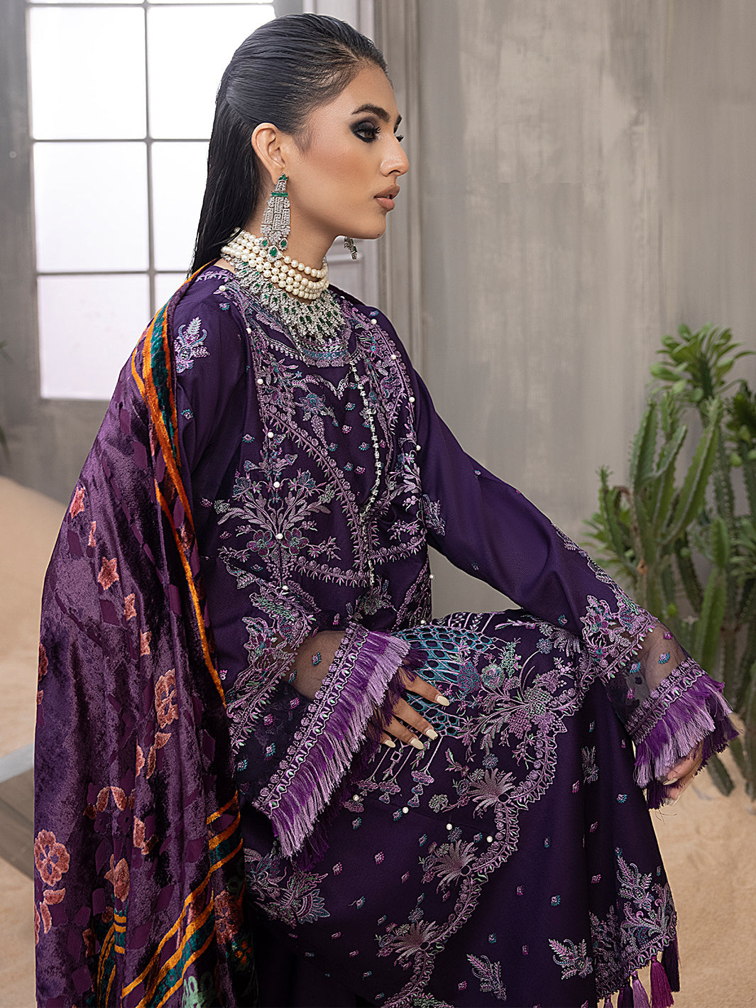 Binilyas - 505 - B | 3 PC KOTRAI UNSTITCH