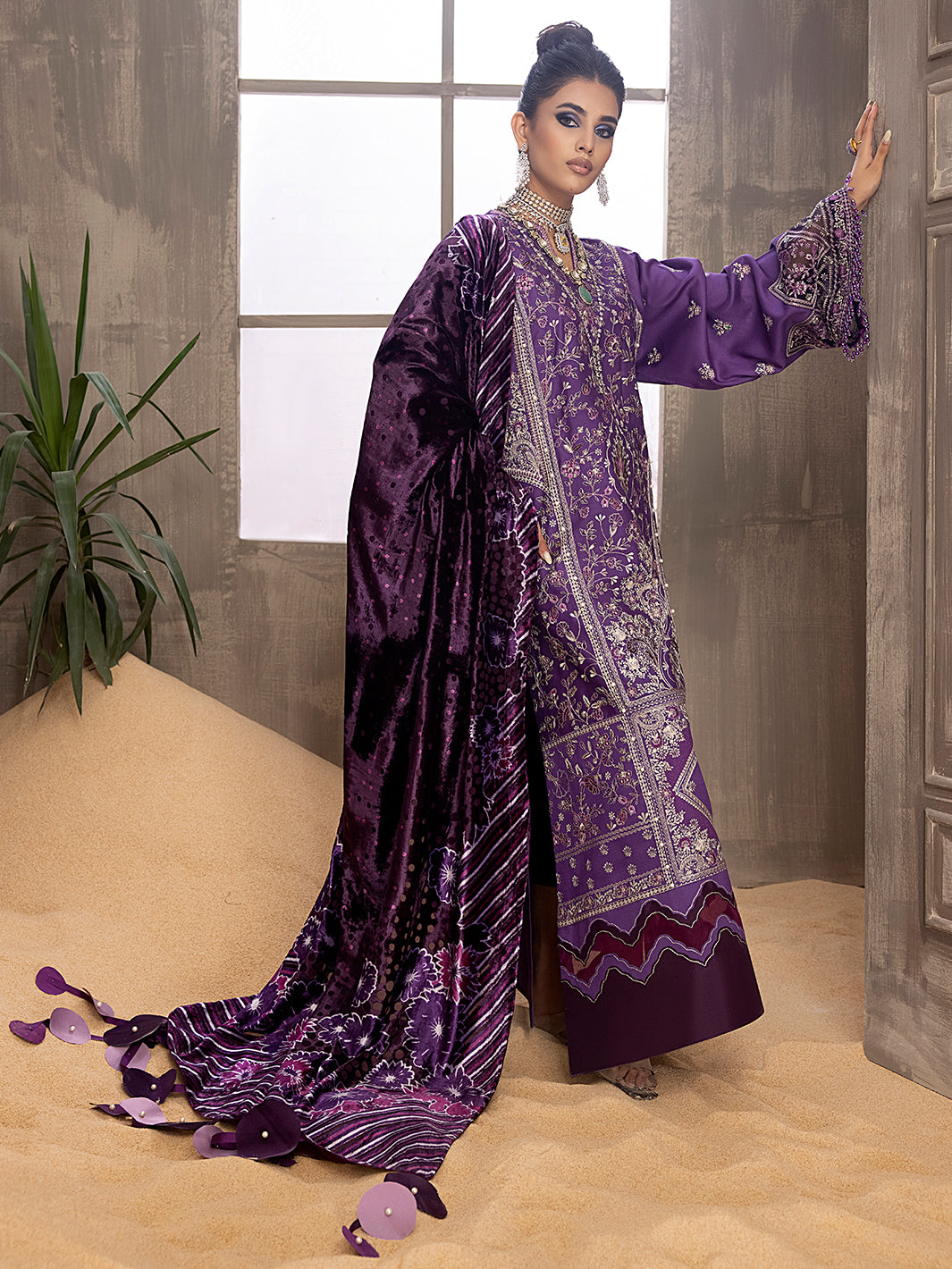 Binilyas - 506 - B | 3 PC KOTRAI UNSTITCH