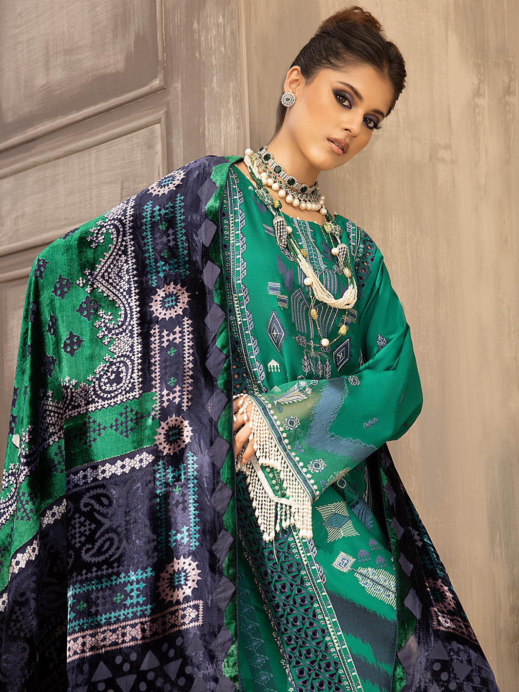 Binilyas - 507 - A | 3 PC KOTRAI UNSTITCH