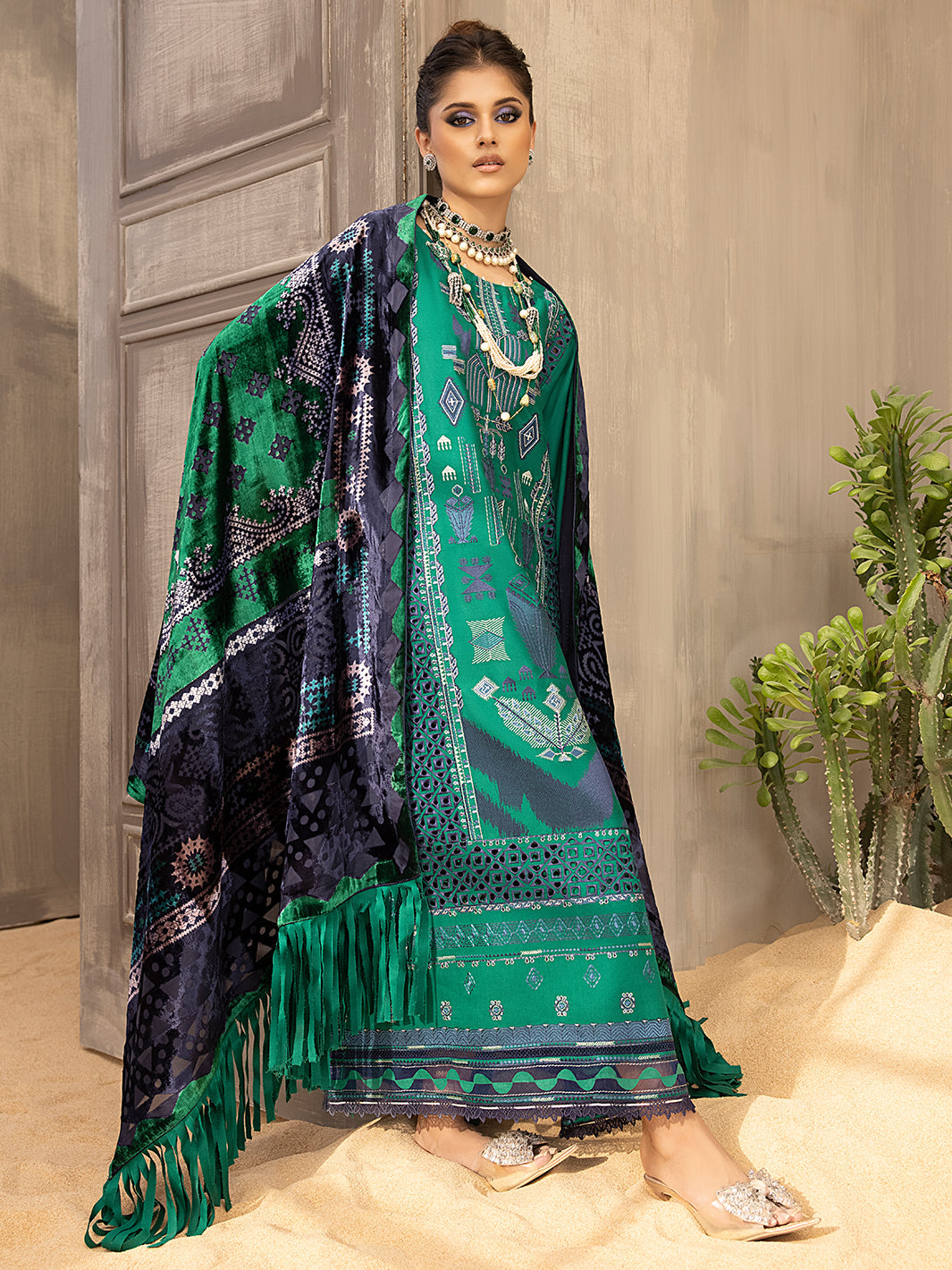 Binilyas - 507 - A | 3 PC KOTRAI UNSTITCH