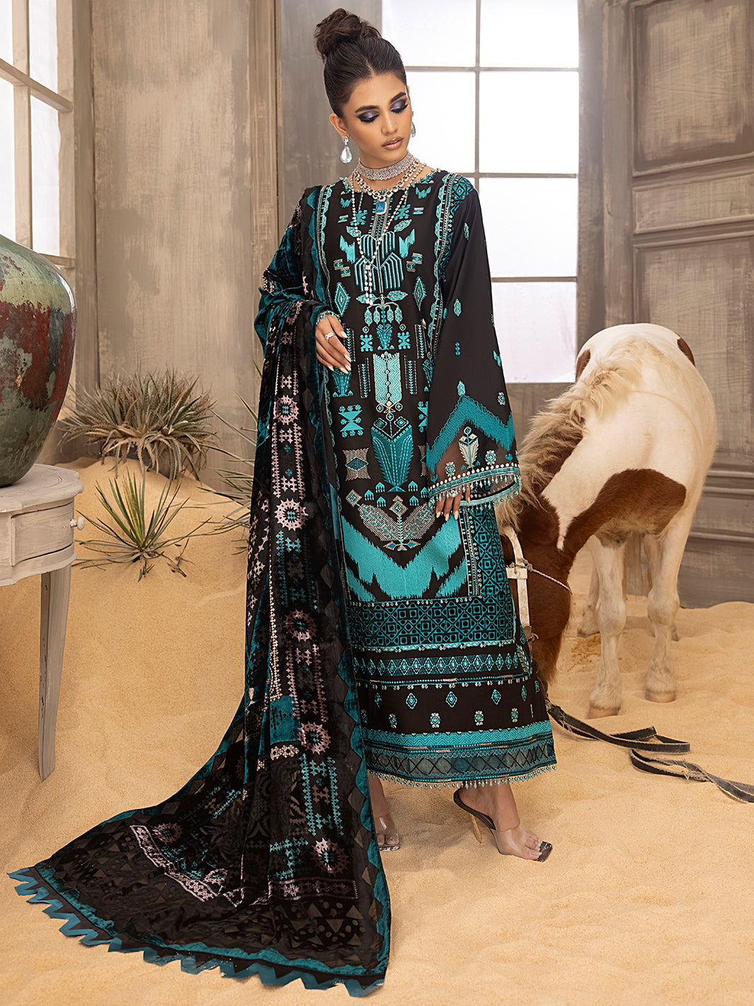 Binilyas - 507 - B | 3 PC KOTRAI UNSTITCH