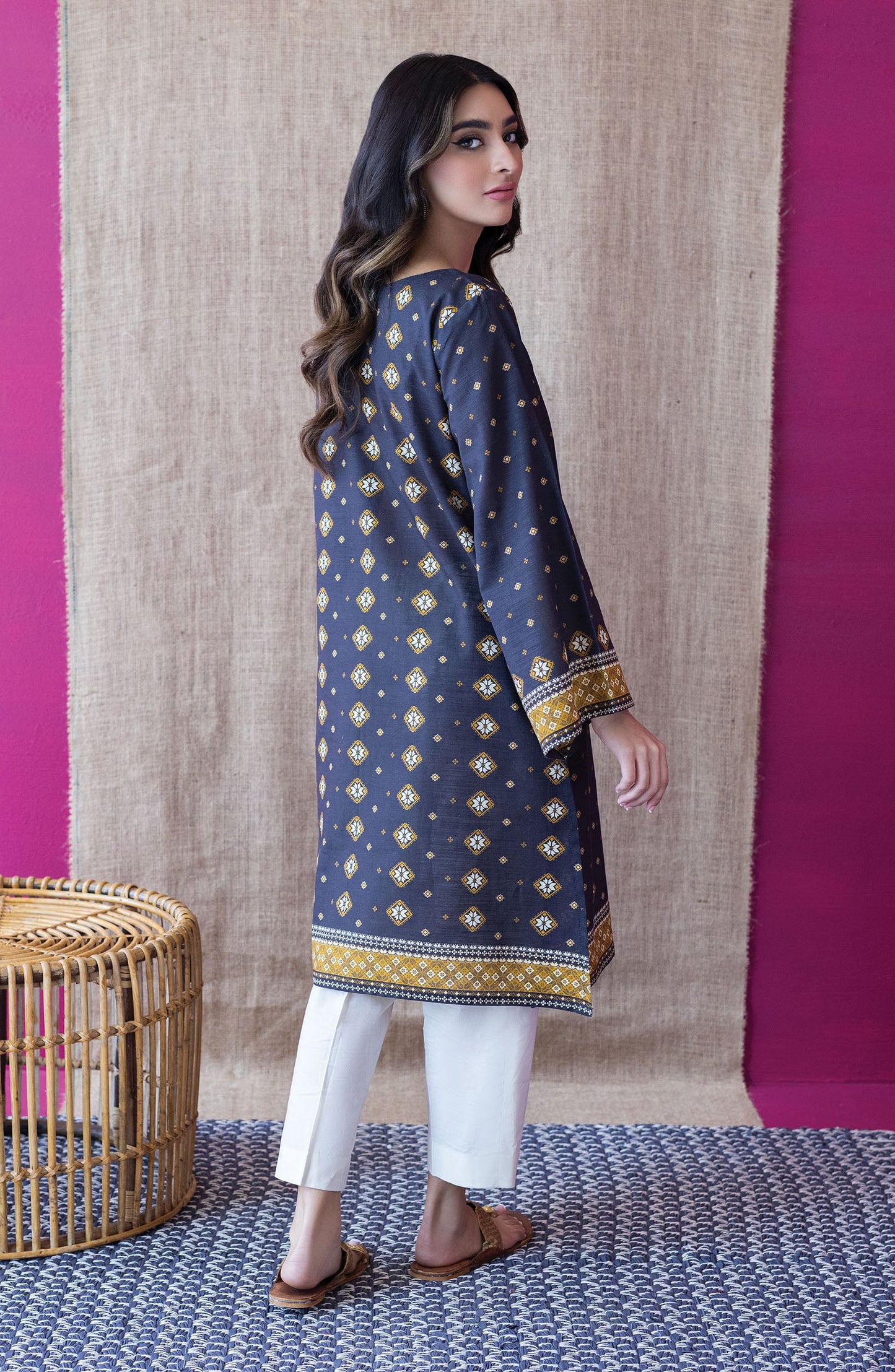 Orient - Stitched 1 Piece Printed Khaddar Shirt