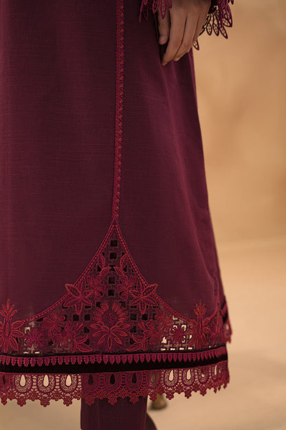 Baroque - EMBROIDERED SLUB KHADDAR UF-477