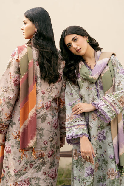 Baroque - DIGITAL PRINTED SLUB KHADDAR UF-488