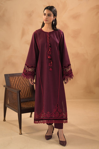Baroque - EMBROIDERED SLUB KHADDAR UF-477