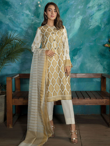 Limelight - 3 Piece Printed Lawn Suit