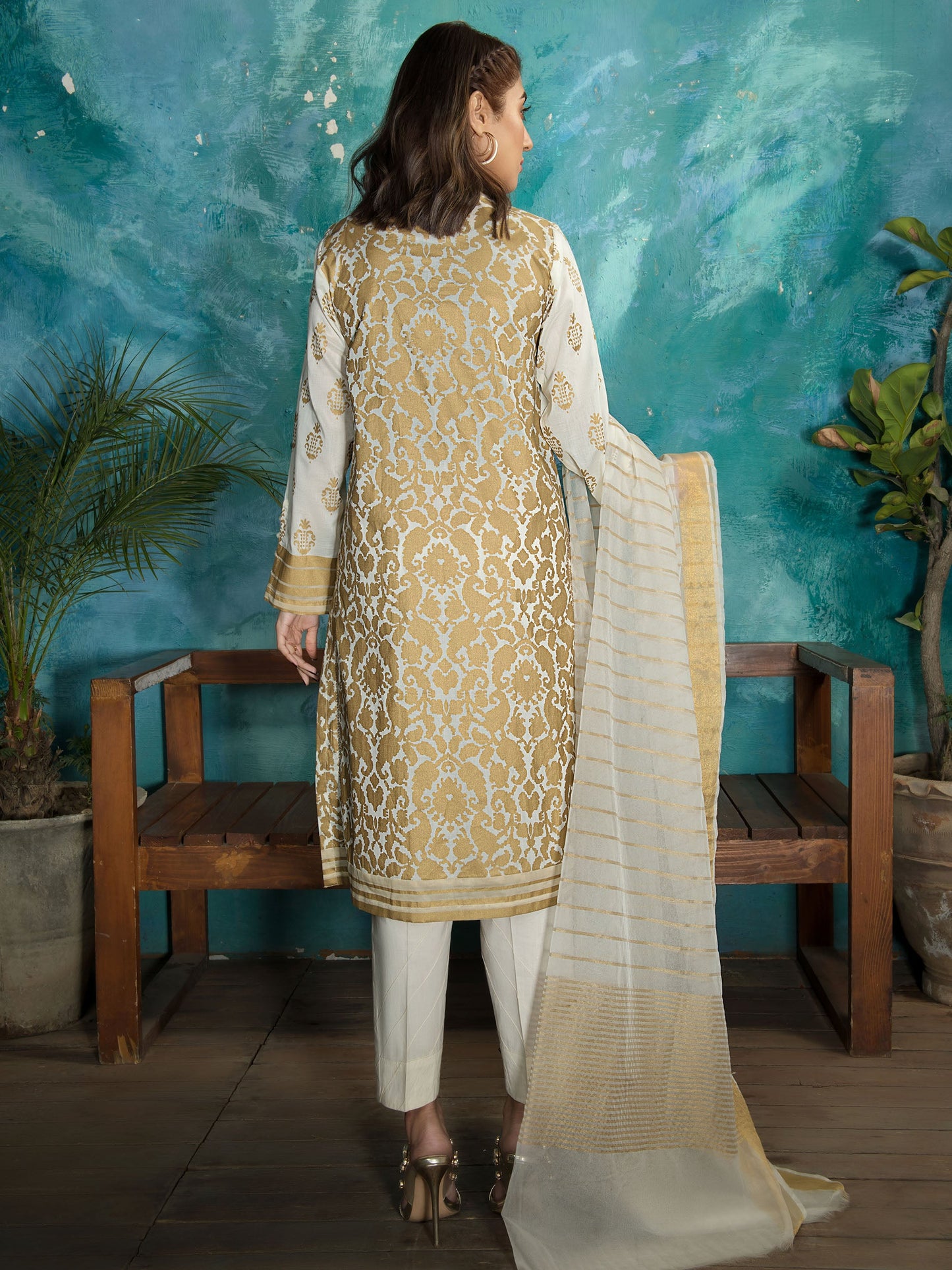 Limelight - 3 Piece Printed Lawn Suit