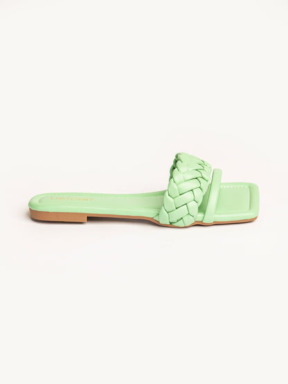 Limelight - Braided Flats