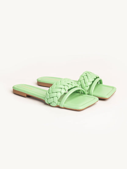 Limelight - Braided Flats