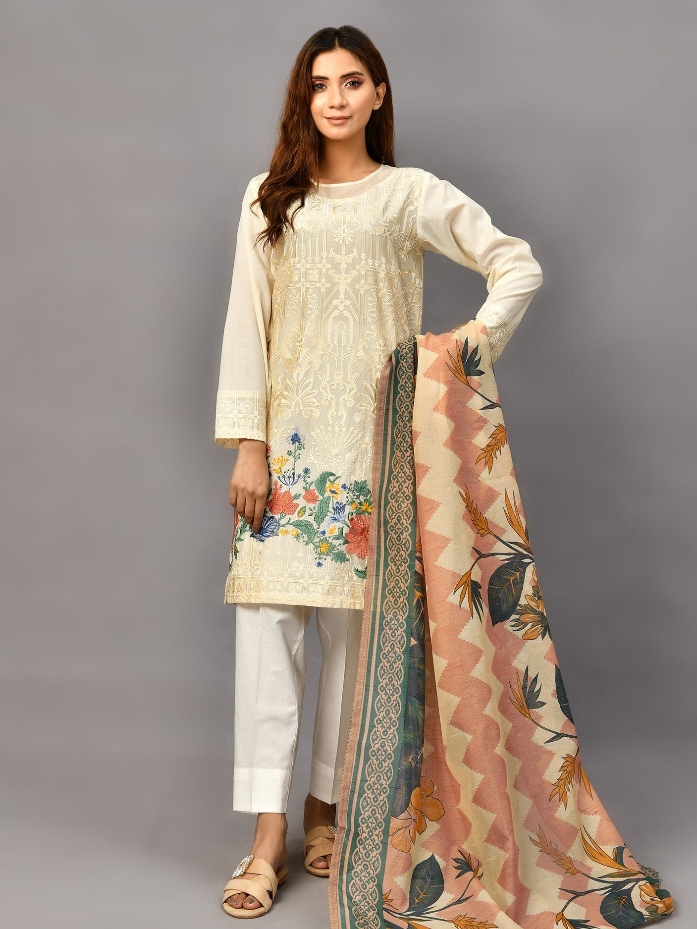 Limelight - Embroidered Lawn 2Piece Suit