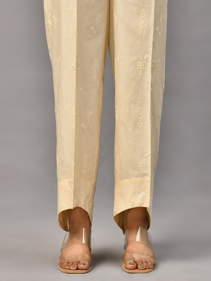 Embroidered Cambric Trouser