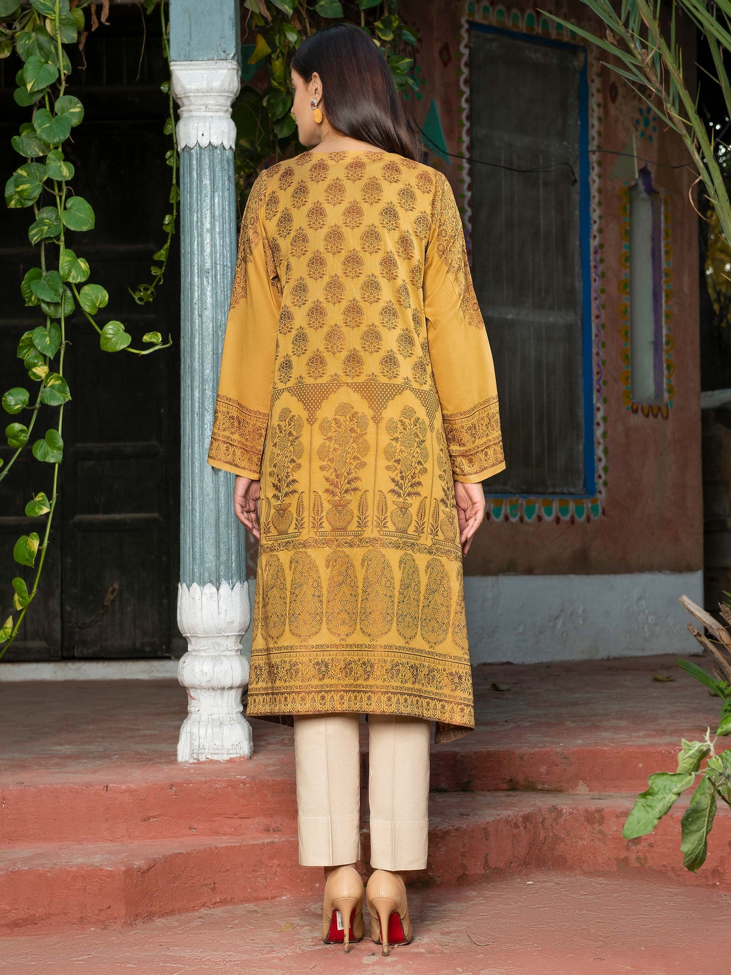 Limelight - Jacquard Shirt-Embroidered (Unstitched)