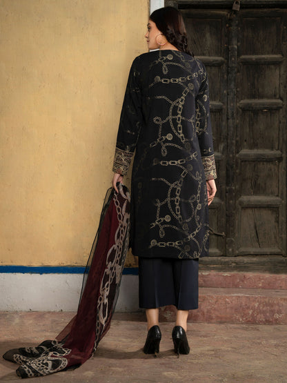Limelight - 2 Piece Jacquard Suit-Embroidered (Unstitched)