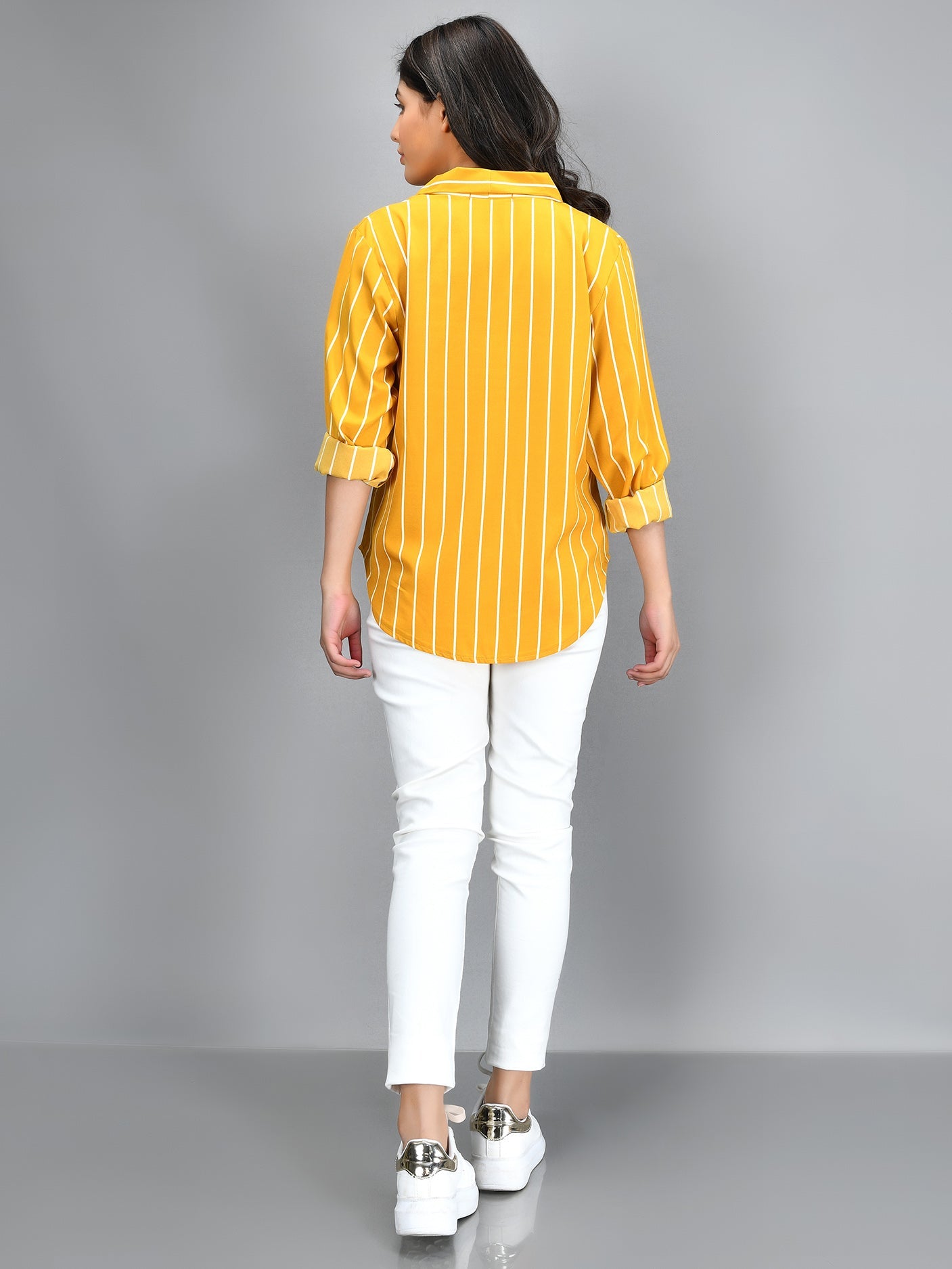 Limelight - Striped Shirt - Yellow