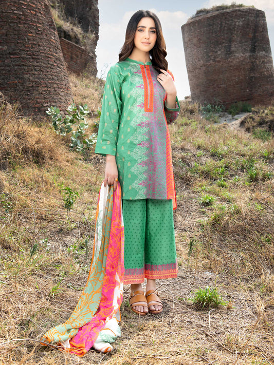 Limelight - 3 Piece Printed Lawn Suit