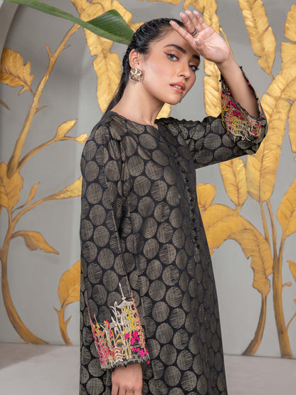 Jacquard Shirt-Embroidered (Unstitched)