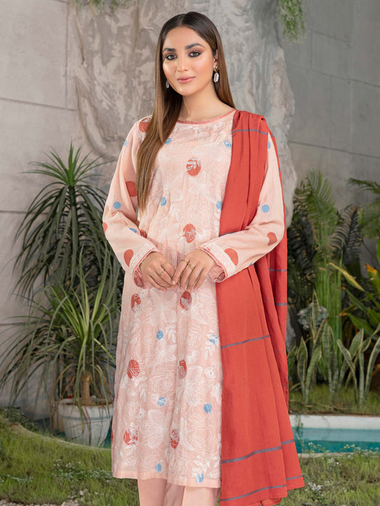 Limelight - 3 Piece Embroidered Jacquard Suit
