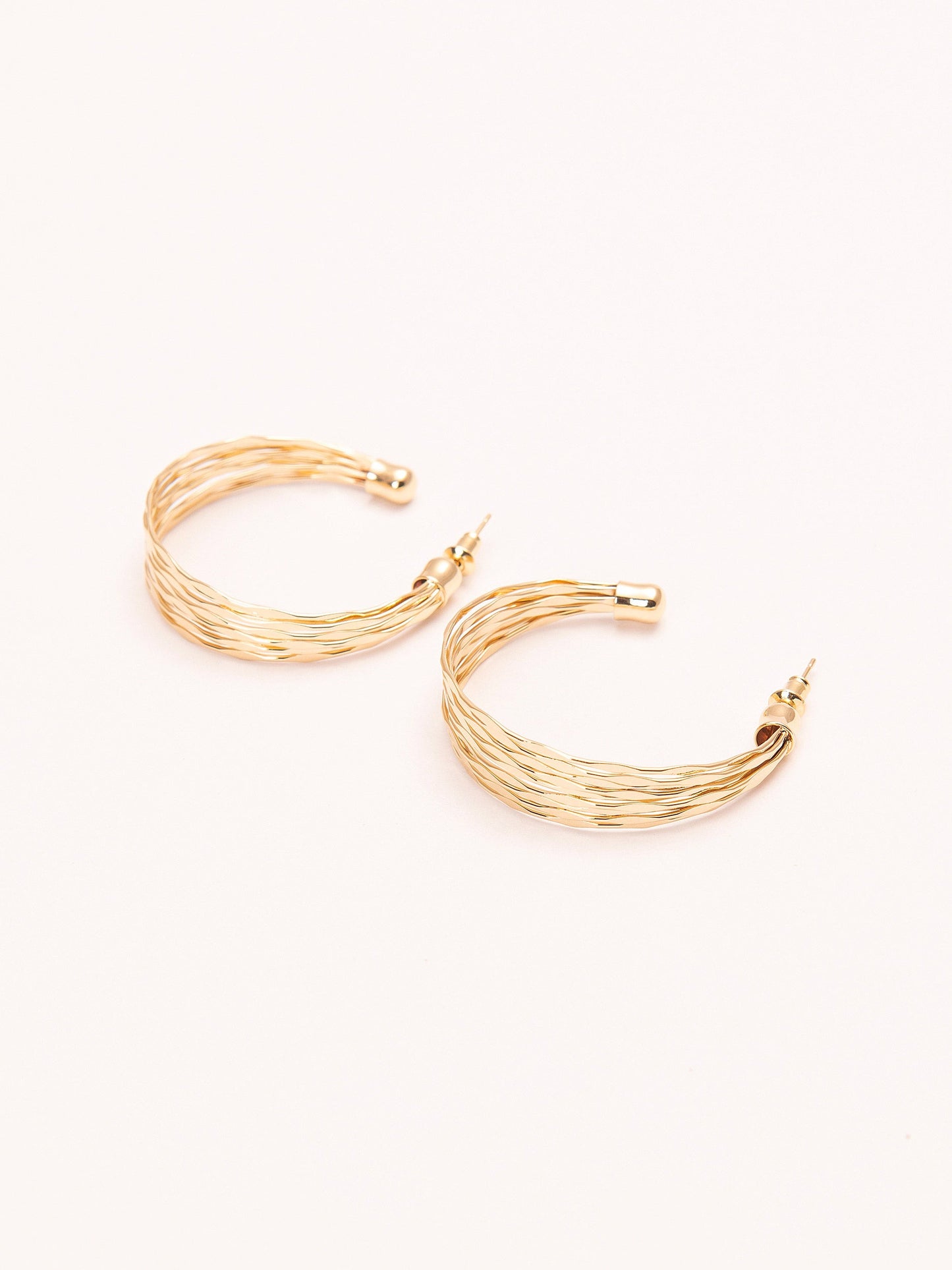 Limelight - Stacked C-Hoop Earrings