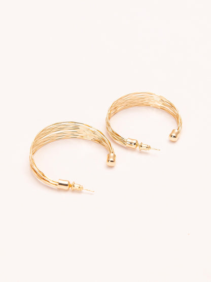 Limelight - Stacked C-Hoop Earrings