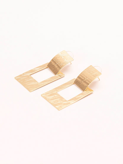 Limelight - Rectangular Drop Earrings