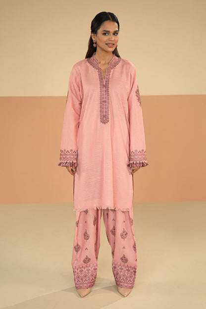 Baroque - EMBROIDERED SLUB KHADDAR UF-478