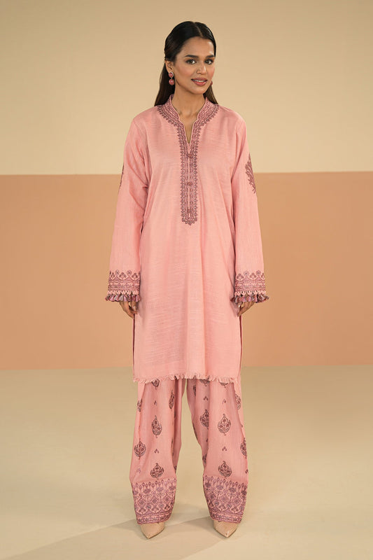 Baroque - EMBROIDERED SLUB KHADDAR UF-478