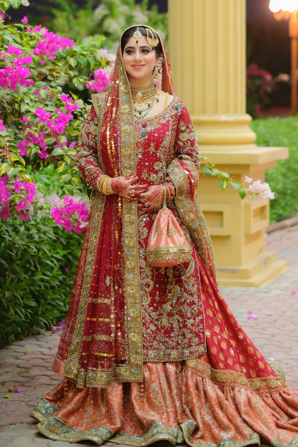 Ruby Red and Emerald Green