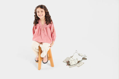 Ethnic - EMBROIDERED TOP (E0785/401/313)