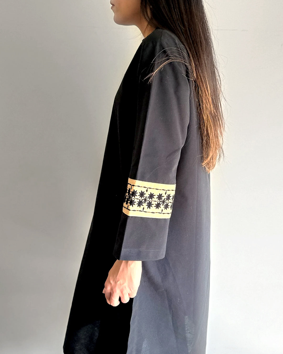 Ayesha Naveed - Black hand embroidered set