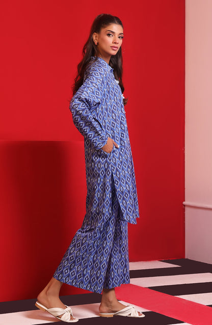Orient - Stitched 2 Piece Printed Cambric Shirt and Cambric Pant
