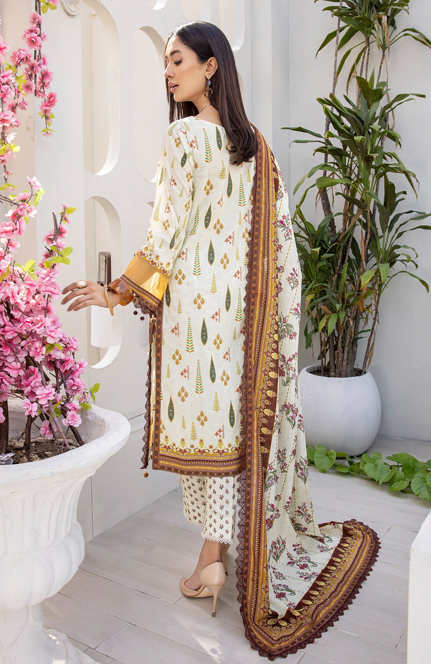 Alzohaib - 3-Piece Unstitched Digital Printed Cambric CPC-23-06