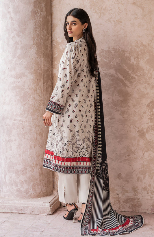 Alzohaib - 3-Piece Unstitched Digital Printed Cambric-MDP-2-23-06