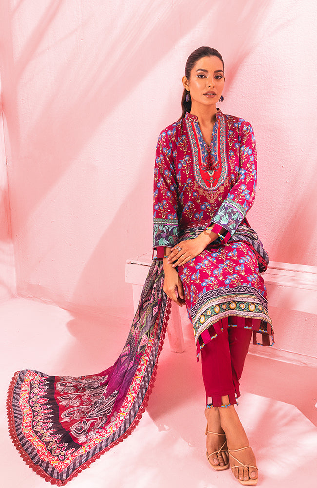 Alzohaib - 3-Piece Unstitched Digital Printed Lawn-CDD-23-06