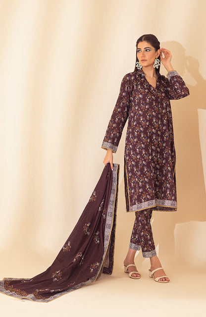 Alzohaib - 3 PIECE UNSTITCHED PRINTED LAWN-CPP-23-06